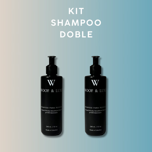 KIT DOBLE: 2 SHAMPOOS